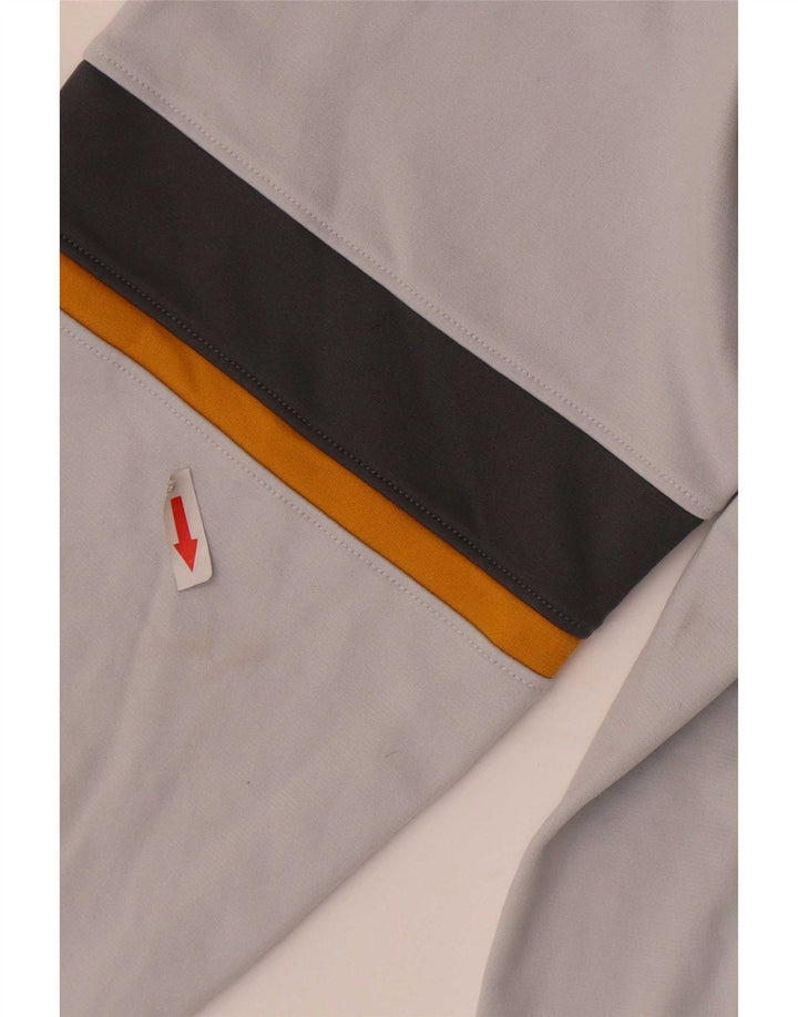 Under Armour Uomo Cold Gear Pullover Tuta Top XL Grigio Colourblock