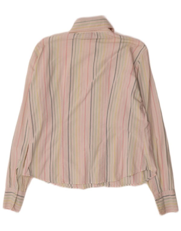 Camicia oversize da donna Gant UK 10 Piccolo cotone gessato multicolore
