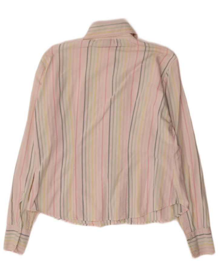 Camicia oversize da donna Gant UK 10 Piccolo cotone gessato multicolore