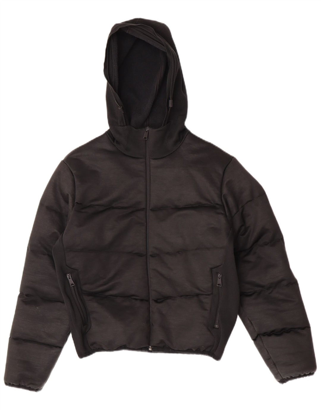 Giacca imbottita oversize con cappuccio da donna Napapijri UK 10 piccola poliestere nero