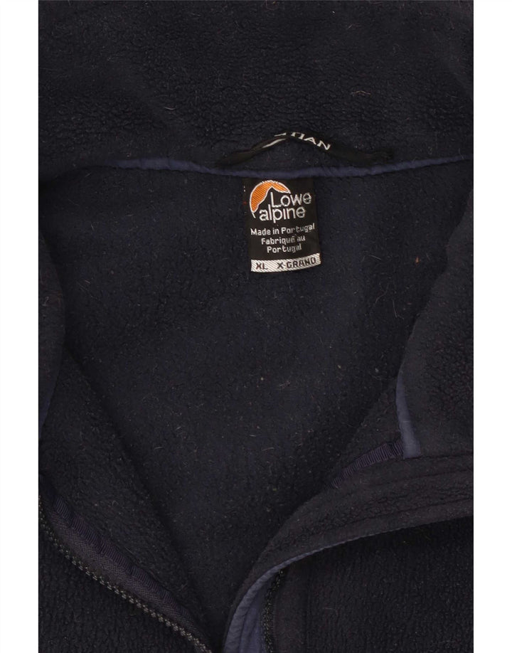 Giacca in pile da uomo Lowe Alpine UK 42 XL Blu Navy