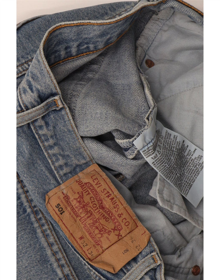 Levi's Uomo 501 Jeans dritti W32 L34 Cotone Blu