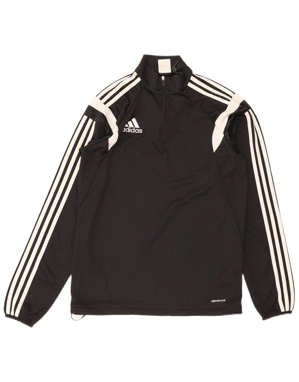 Adidas Uomo Climacool Pullover Tuta Top Small Nero Colourblock