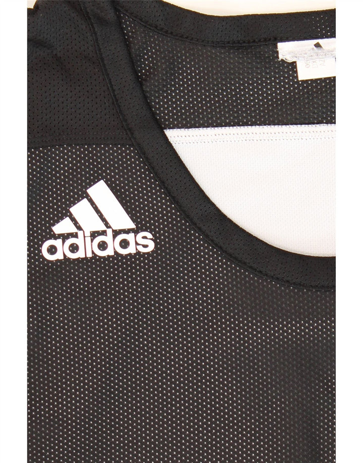 Canotta Adidas da uomo piccola nera