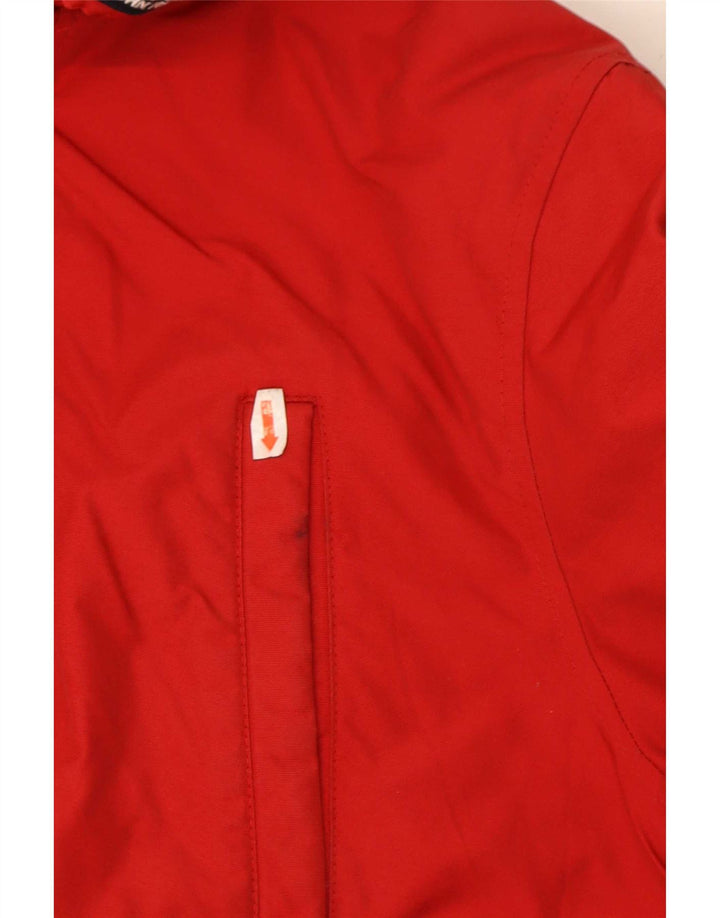 Giacca imbottita con cappuccio Woolrich bambino 13-14 anni in cotone rosso