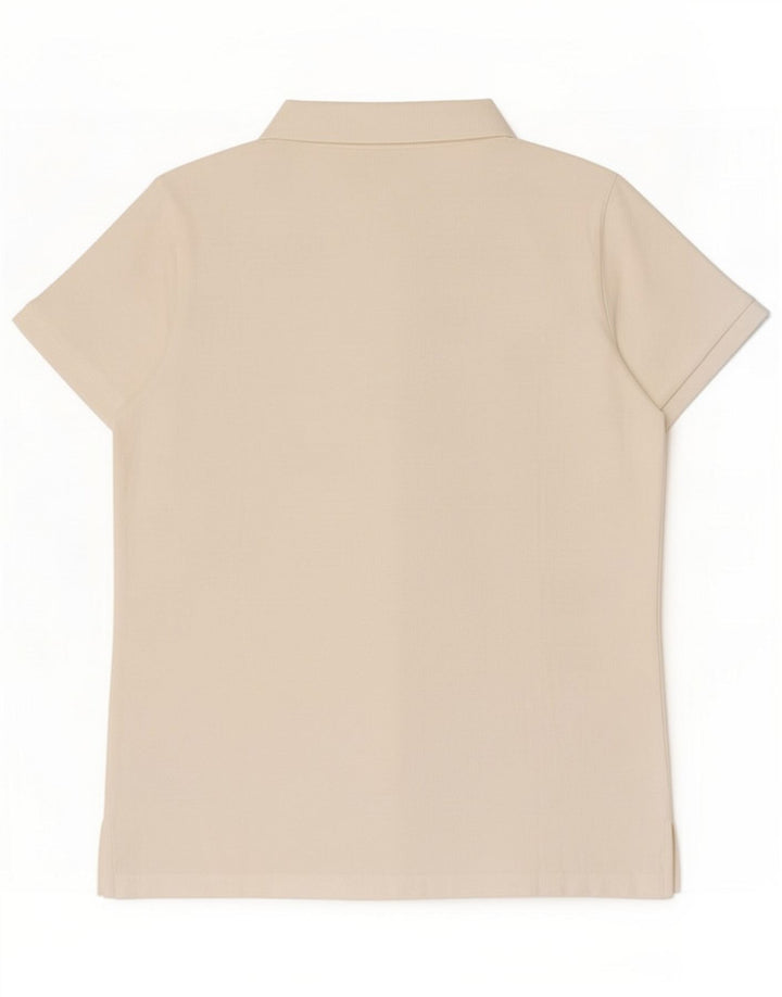 Polo da donna Benetton UK 14 Medium White