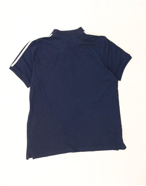 Polo Adidas da uomo XL blu navy