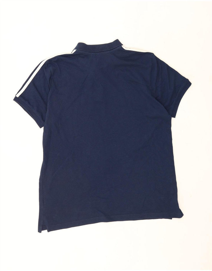 Polo Adidas da uomo XL blu navy