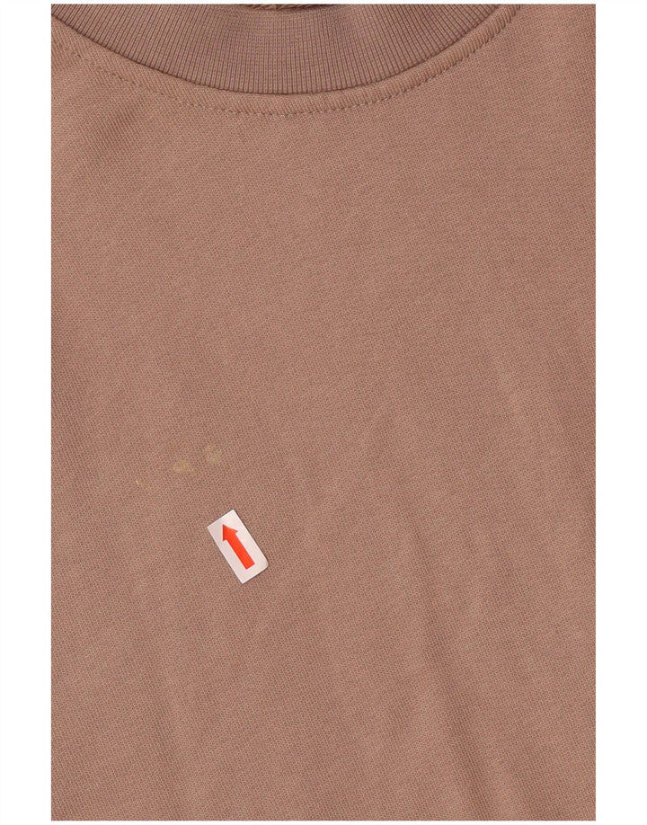 JACK & JONES Felpa con grafica da uomo Maglione in cotone beige medio