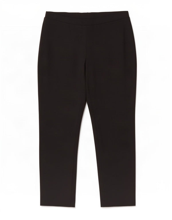 Pantaloni corti slim da donna Marks & Spencer UK 12 medi W30 L25 neri