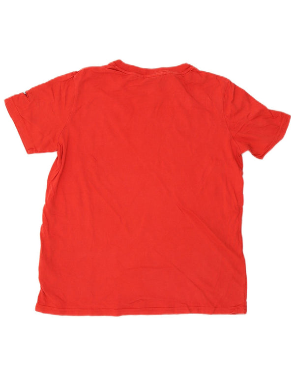 T-shirt grafica da donna Superdry Top UK 10 Small Rossa