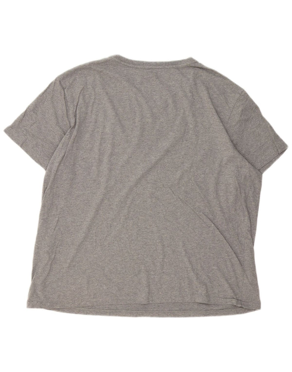 T-shirt da uomo Polo Ralph Lauren Top 2XL in cotone grigio