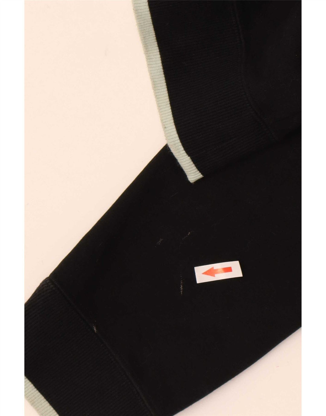 Maglione con cappuccio oversize corto da donna Adidas UK 10 piccolo poliestere nero