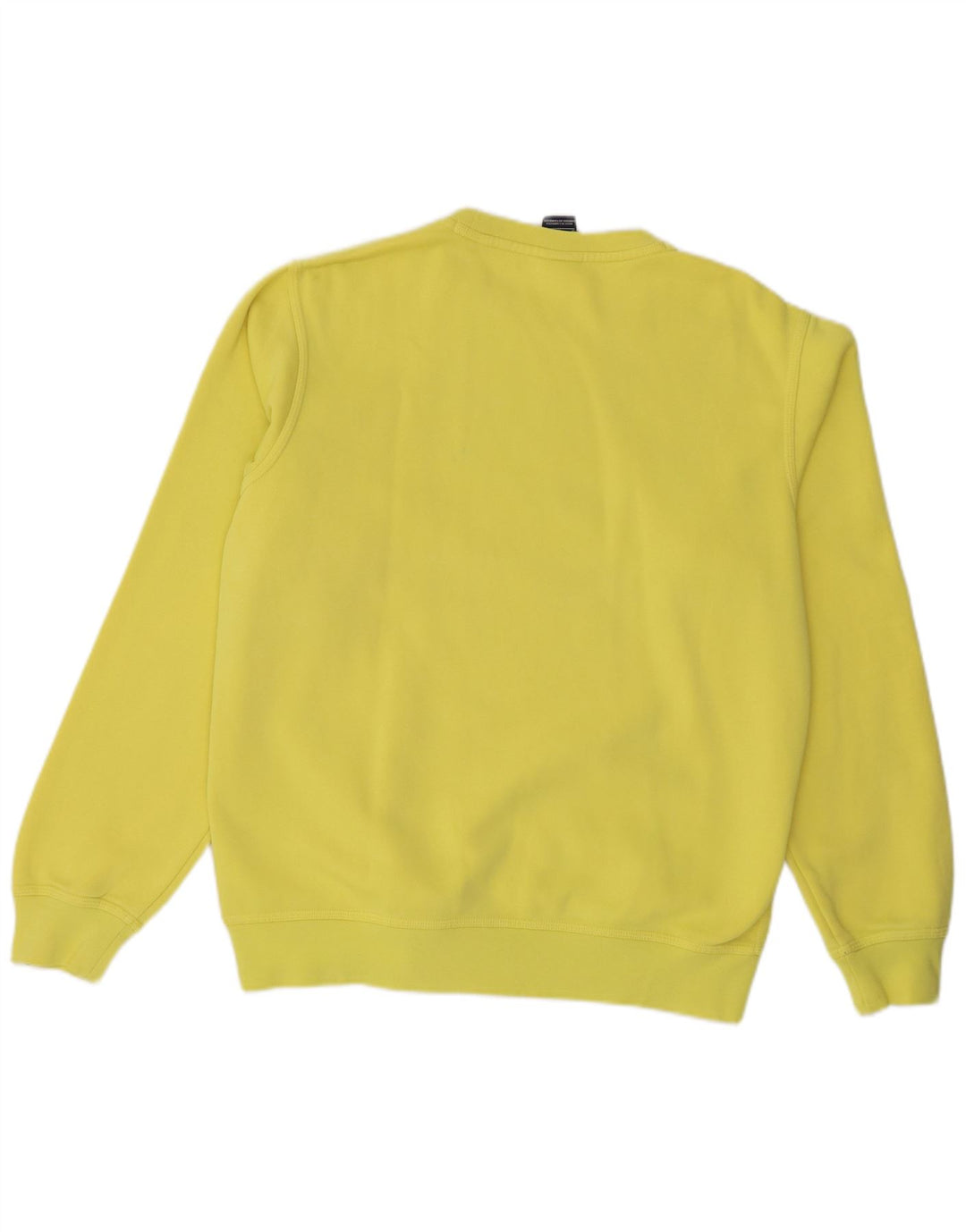 Felpa Nike Uomo Maglione Cotone Giallo Medio