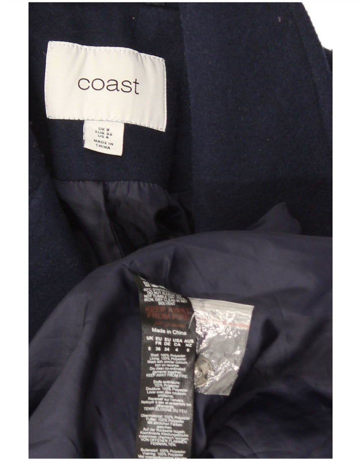 Cappotto da donna Coast UK 8 Small Poliestere blu navy