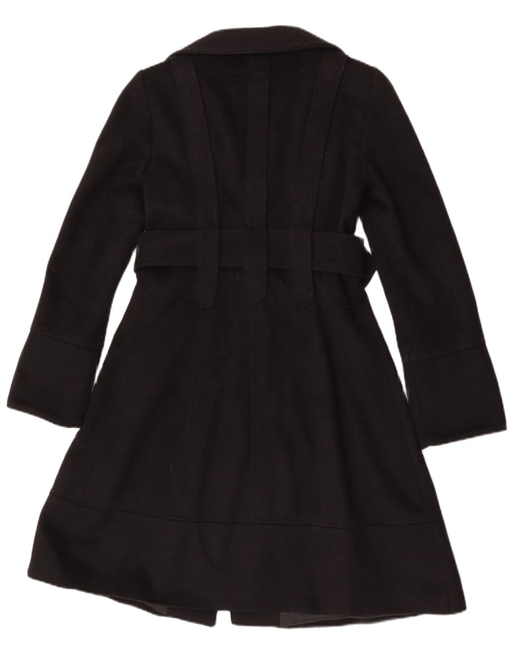 Cappotto Zara Donna UK 6 XS Nero