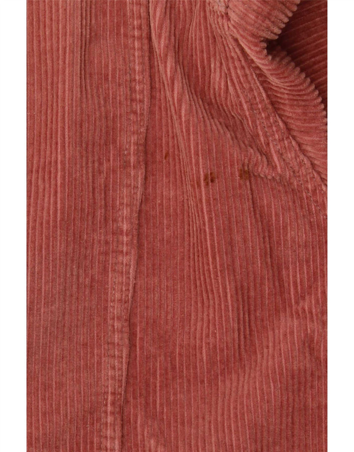 Giacca da donna oversize in velluto a coste Zara UK 14 Cotone marrone medio