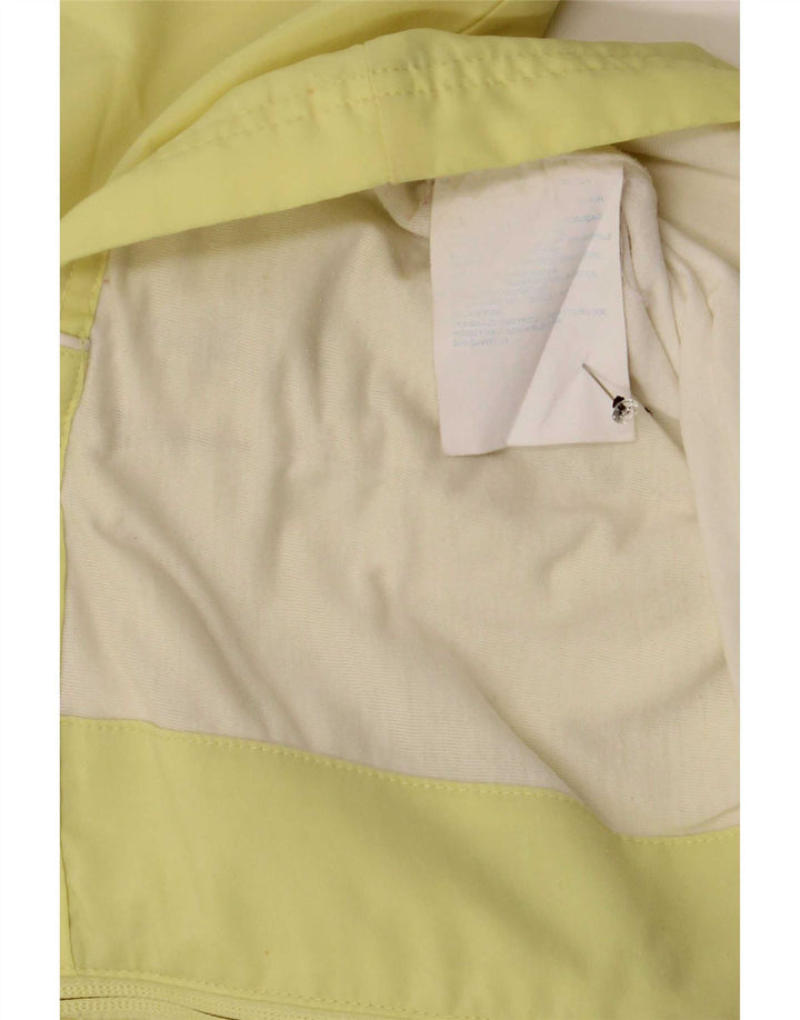 Giacca da tuta da donna Reebok UK 10 Small Giallo Cotone