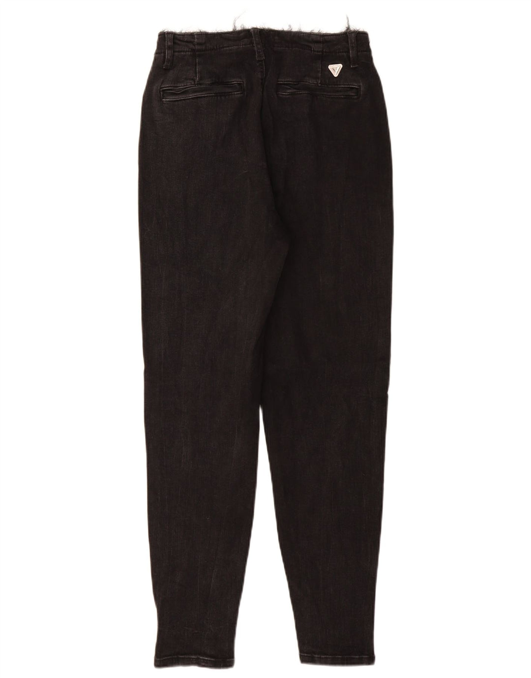 Jeans affusolati da donna Guess W26 L28 cotone nero