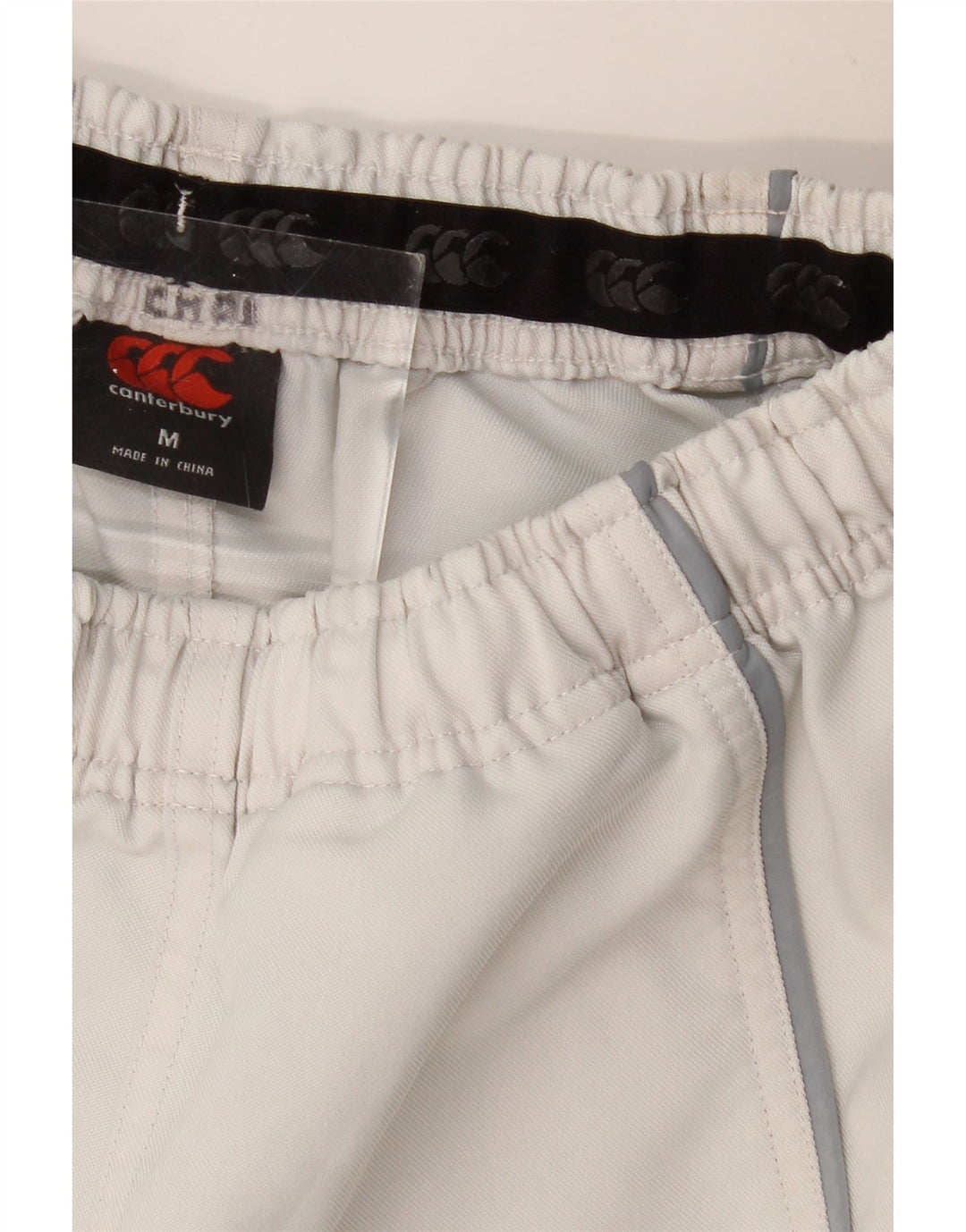 CANTERBURY Pantaloncini sportivi da uomo color block medio bianco sporco