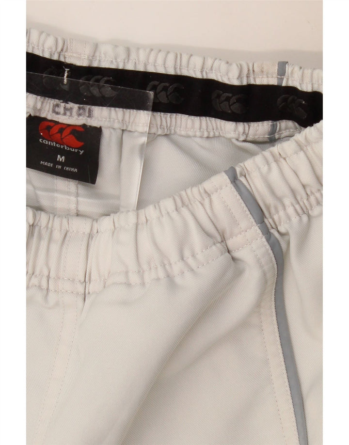 CANTERBURY Pantaloncini sportivi da uomo color block medio bianco sporco