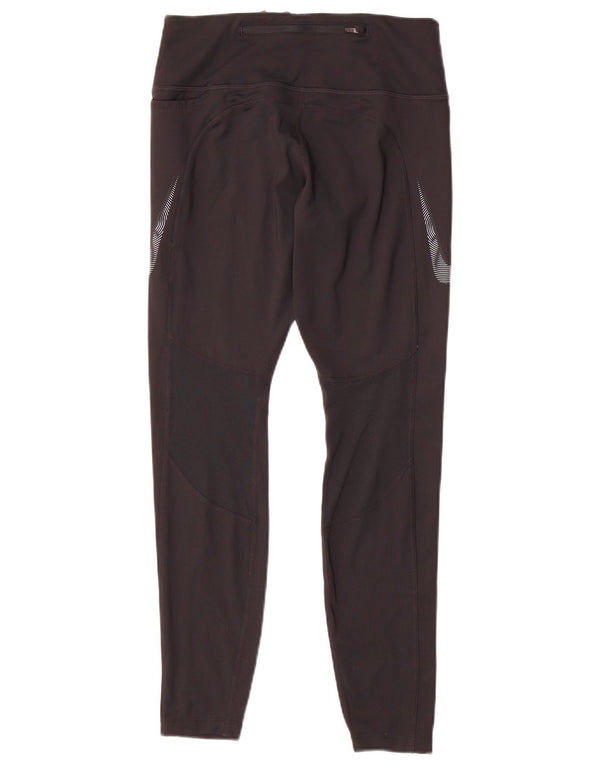 Pantaloni della tuta Nike Dri Fit da donna UK 14 medio nero