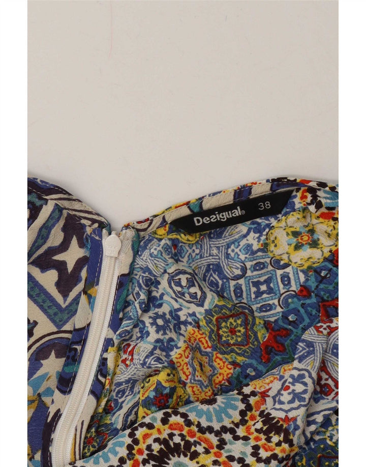 Desigual Abito da donna a linea A con grafica EU 38 Patchwork medio multicolore