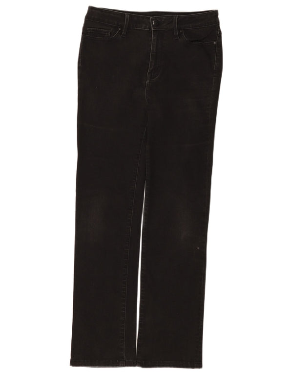 Jeans dritti slim da donna Tommy Hilfiger Lisbona W29 L27 cotone nero