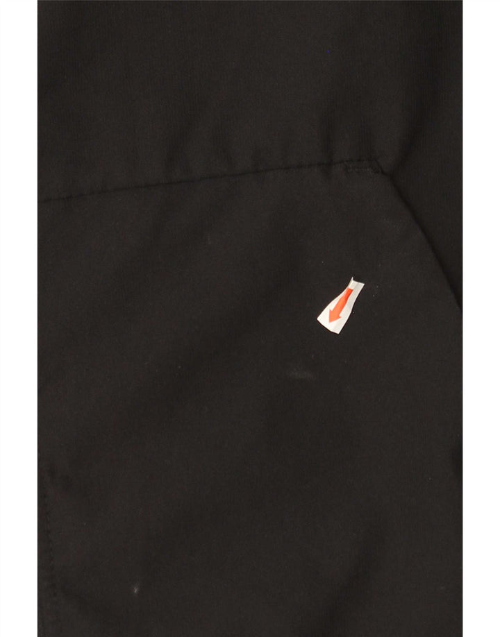 Giacca da ginnastica con cappuccio grafica Nike Dri Fit da uomo, colore nero medio
