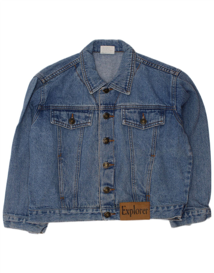 Giacca di jeans per ragazzi EXPLORER 8-9 anni in cotone blu