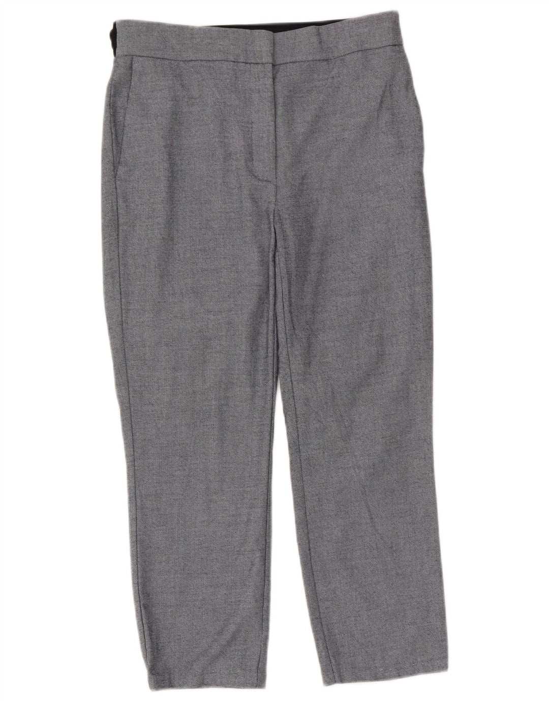 Pantaloni Capri da donna Zara grandi W30 L23 poliestere blu