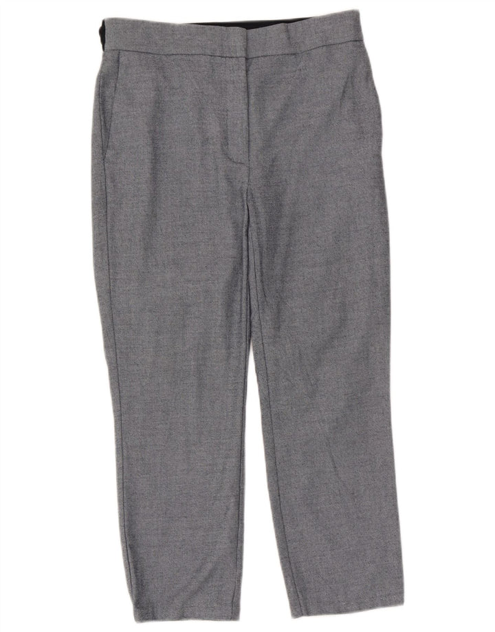 Pantaloni Capri da donna Zara grandi W30 L23 poliestere blu