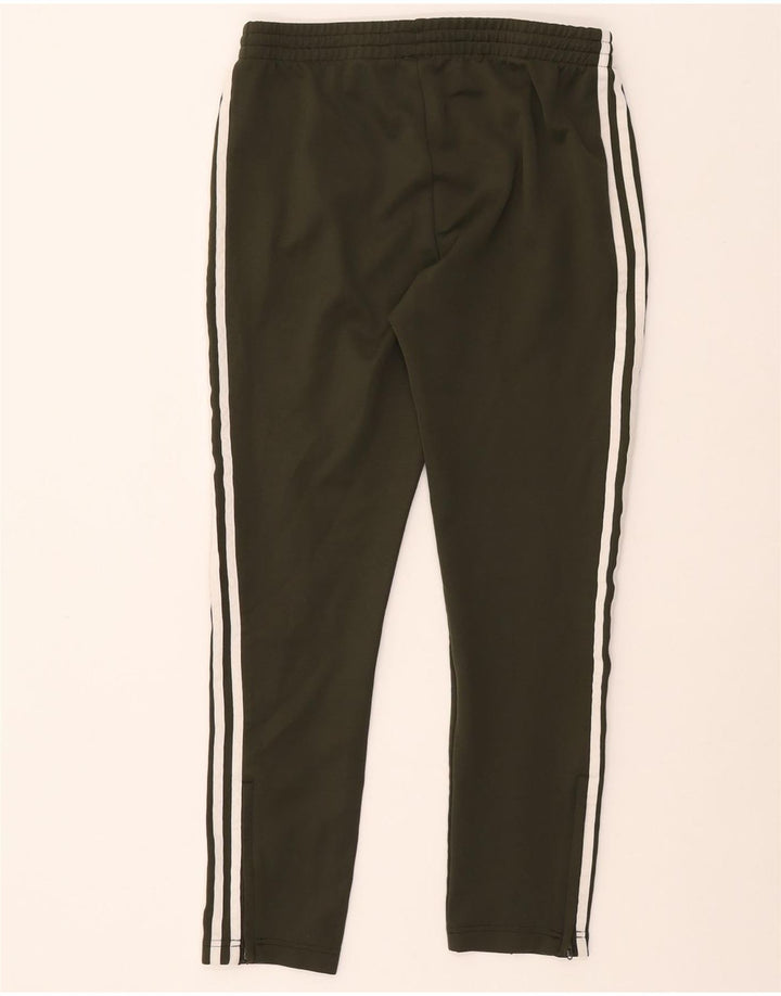 Pantaloni da tuta da donna ADIDAS UK 14 poliestere kaki medio