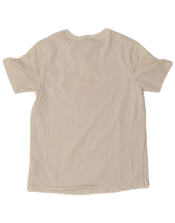 T-shirt grafica da donna Adidas Top UK 12 cotone bianco medio