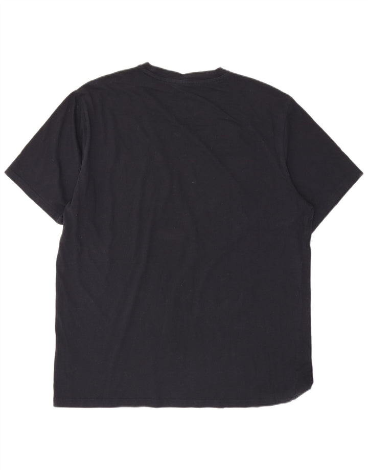 T-shirt da uomo Champion Top 4XL Blu navy