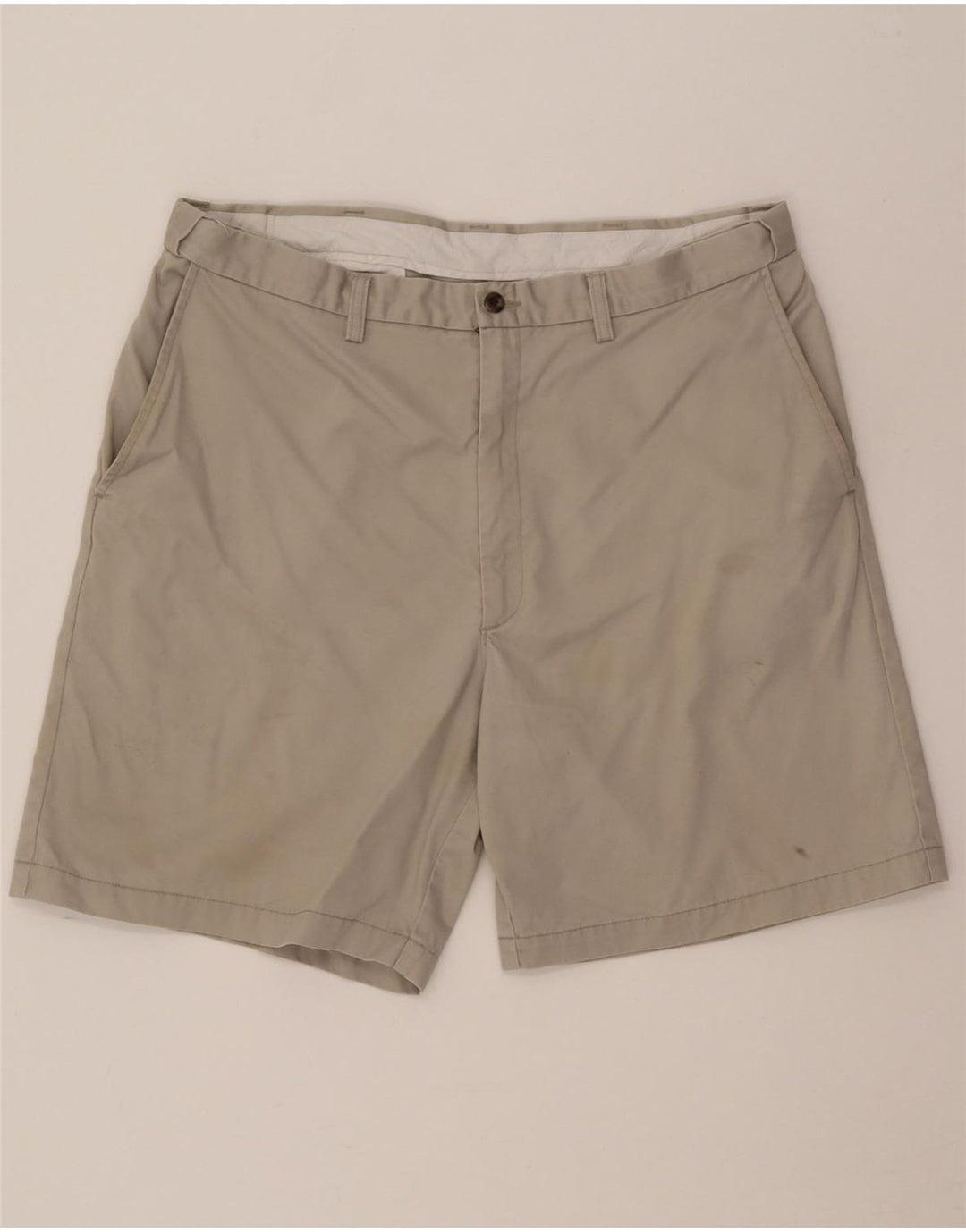 HAGGAR Mens Chino Shorts W38 XL Beige Cotton Vintage Haggar and Second-Hand Haggar from Messina Hembry 