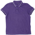 Polo da uomo LOTTO piccola viola