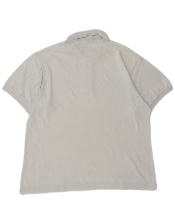 Polo da uomo Lacoste taglia 6 XL in cotone blu