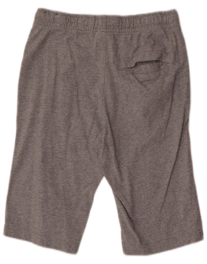 Pantaloncini sportivi Nike da uomo piccoli in cotone grigio