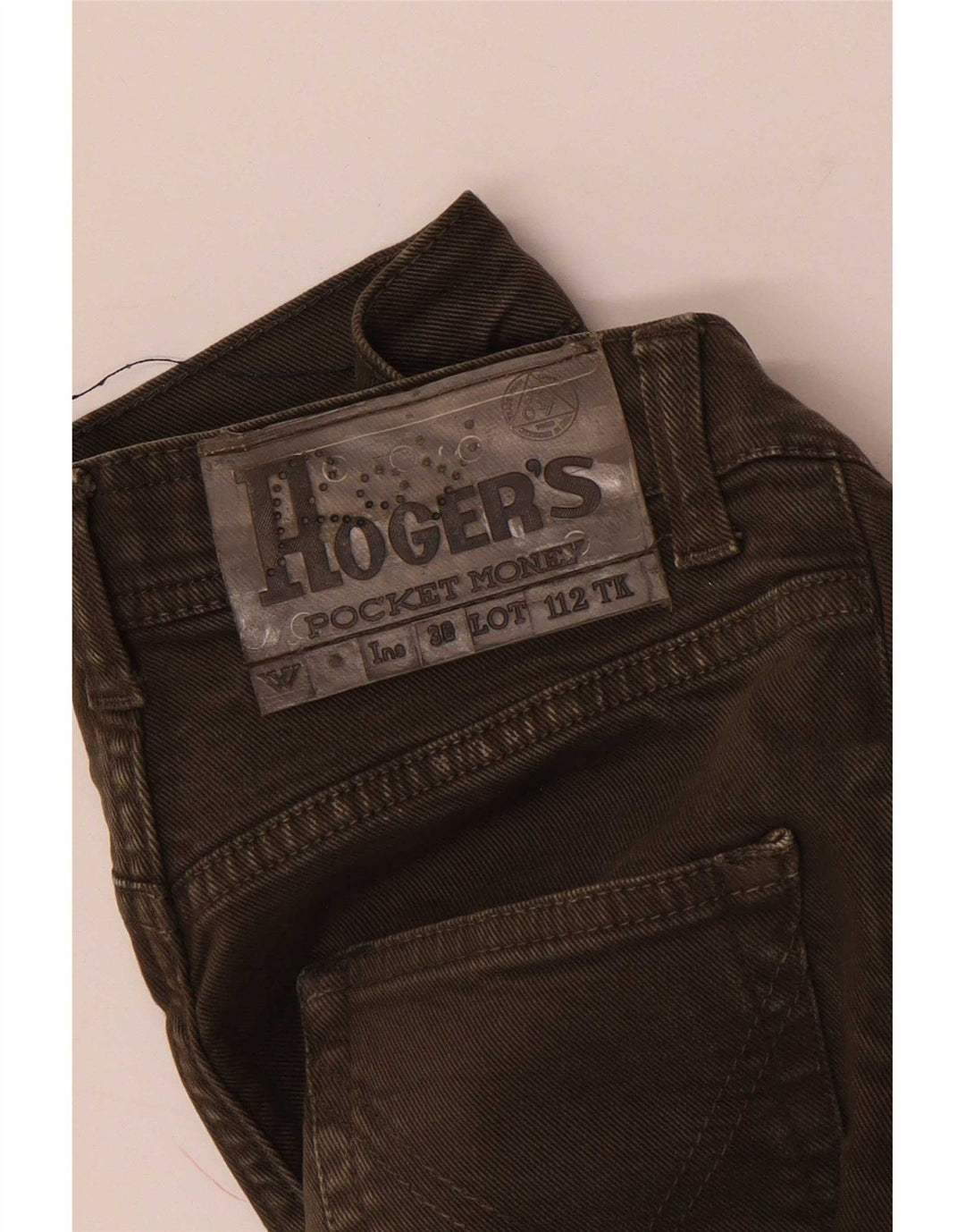 Jeans dritti da ragazzo Roy Rogers 9-10 anni W22 L26 Cachi