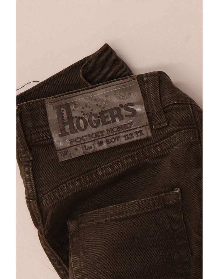 Jeans dritti da ragazzo Roy Rogers 9-10 anni W22 L26 Cachi