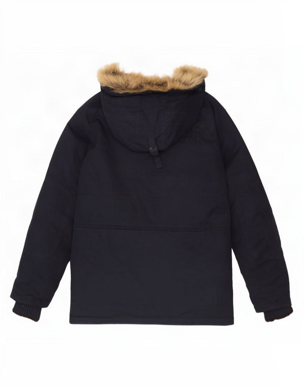 Giacca parka con cappuccio da uomo Superdry The Windparka UK 36 Small Blu Navy