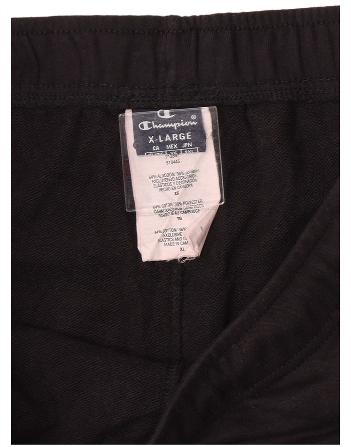 Pantaloni da tuta da uomo Champion Joggers XL cotone nero