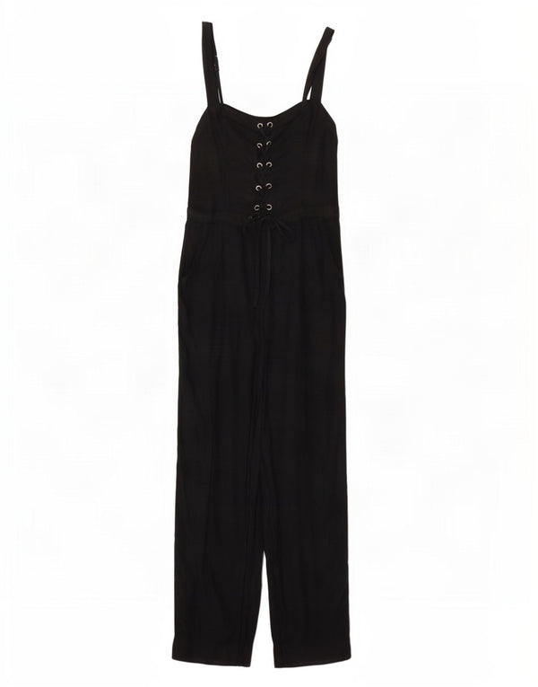 Tuta senza maniche da donna Hollister UK 4 XS viscosa nera