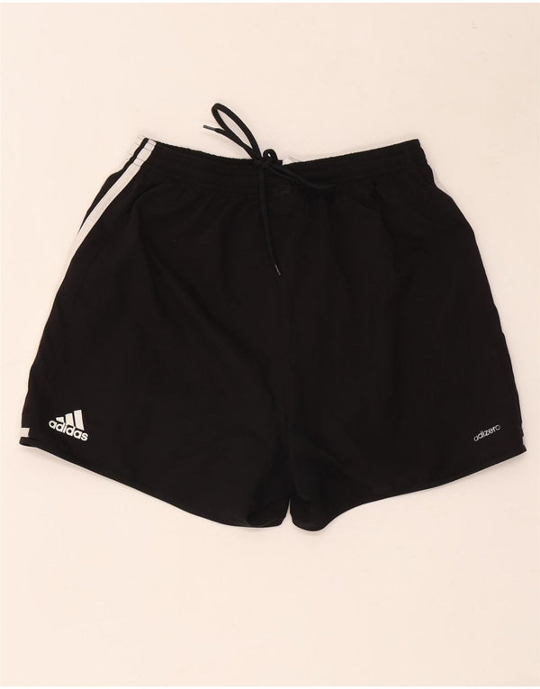 Pantaloncini sportivi Adidas Climalite da donna UK 8/10 Small Poliestere nero