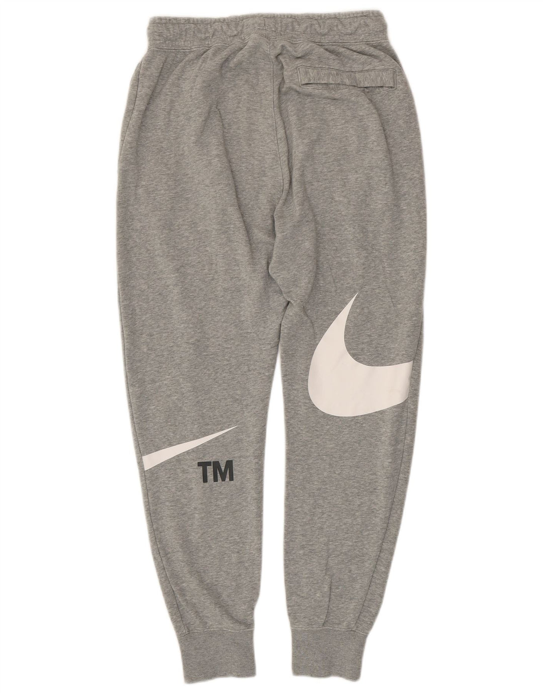 Pantaloni da tuta con grafica Nike da uomo, pantaloni da jogging, piccoli, in cotone grigio