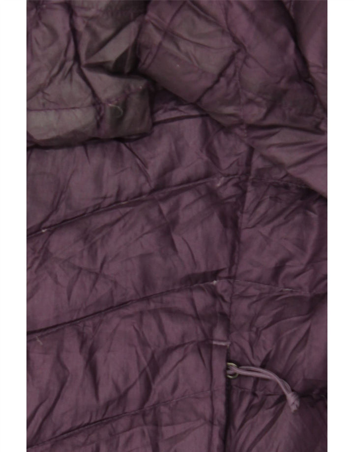 Cappotto imbottito con cappuccio da donna The North Face UK 16 Large Viola Poliestere