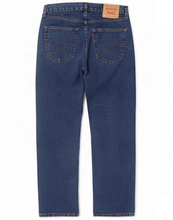 Levi's Uomo 753 Jeans dritti W32 L30 Cotone blu navy