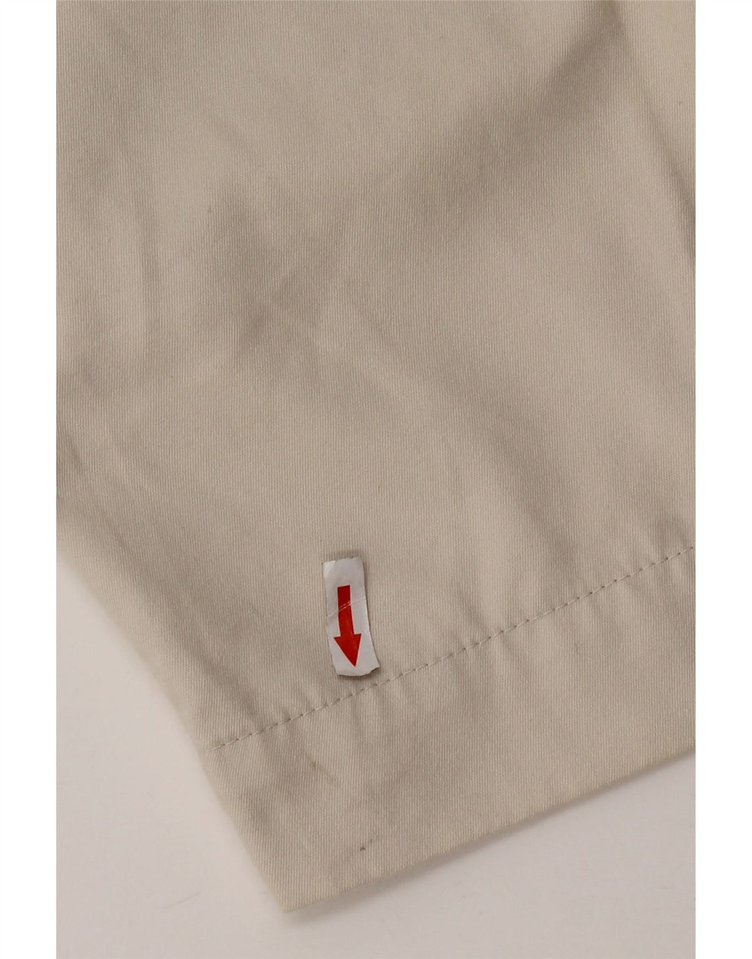 Pantaloncini chino con ancoraggio da uomo Dockers W36 Large in cotone beige