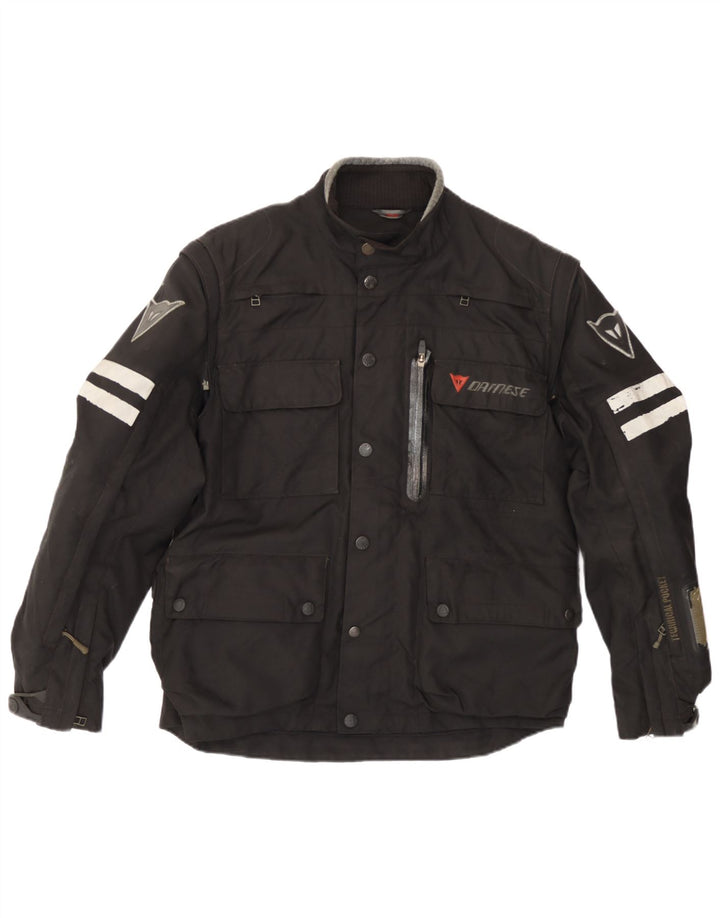 Giubbotto bomber Moto Racer da uomo Dainese taglia 50 medio nero color block